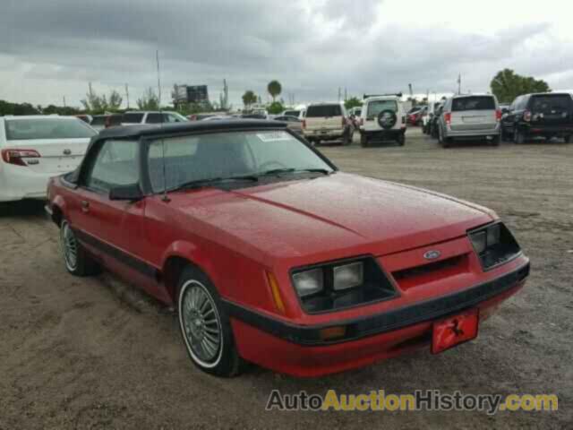 1985 FORD MUSTANG LX, 1FABP2734FF200973