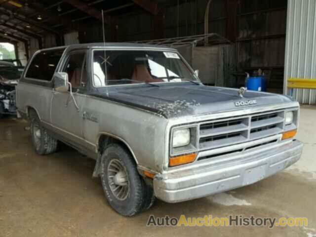 1987 DODGE RAMCHARGER, 3B4GD12T0HM730769