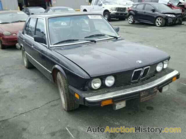 1985 BMW 535I AUTOM, WBADC8403F0666292