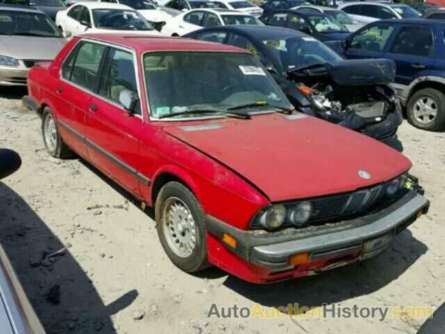 1987 BMW 535I AUTOM, WBADC8402H1721182