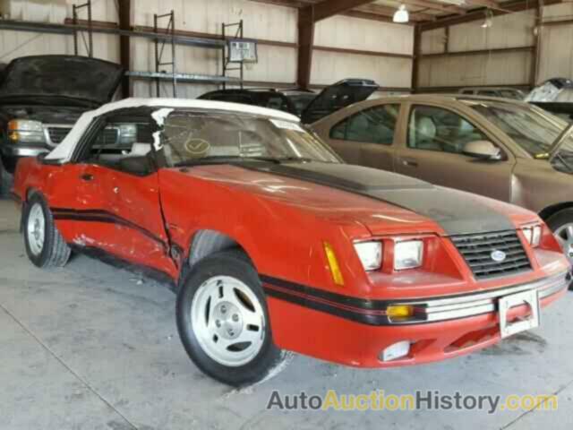 1984 FORD MUSTANG GL, 1FABP27W2EF145948