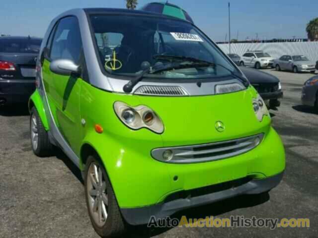 2005 SMART FORTWO, WME4503321J250165
