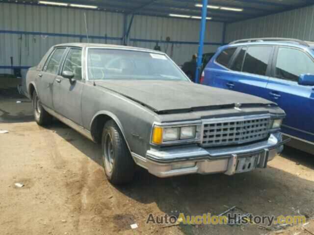 1983 CHEVROLET CAPRICE CLASSIC, 1G1AN69HXDX100534
