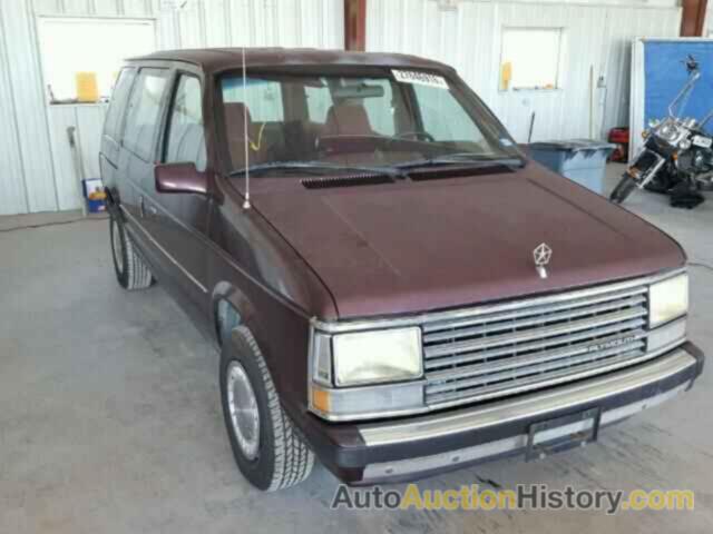 1989 PLYMOUTH VOYAGER SE, 2P4FH4531KR344373