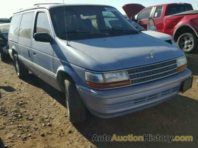 1993 PLYMOUTH GRAND VOYAGER SE, 1P4GH44RXPX704226