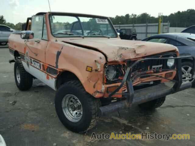1974 INTERNATIONAL SCOUT, 4S8S0DGD18371