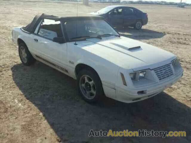 1984 FORD MUSTANG GLX, 1FABP27M9EF174412