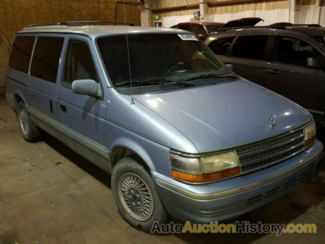 1992 PLYMOUTH GRAND VOYAGER SE, 1P4GH44R2NX290050