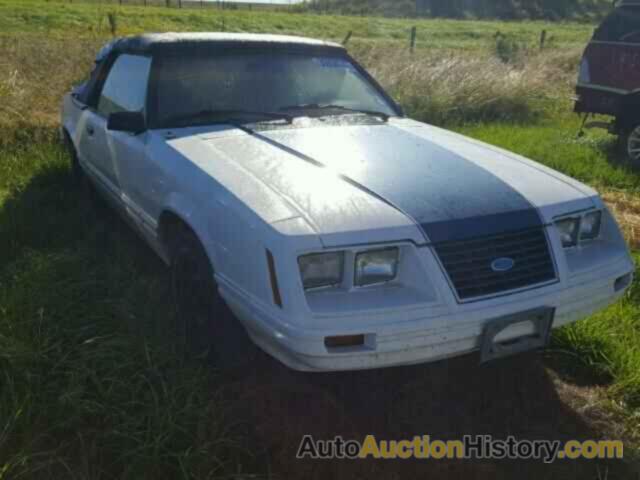 1984 FORD MUSTANG GLX, 1FABP2738EF154563