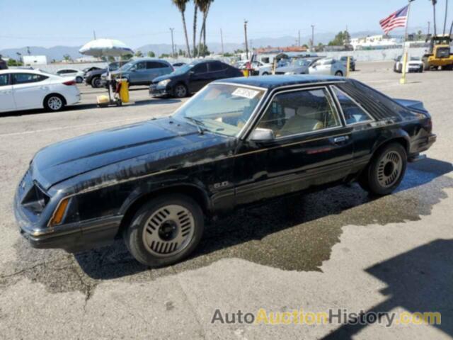 1984 FORD MUSTANG L, 1FABP28M7EF147207