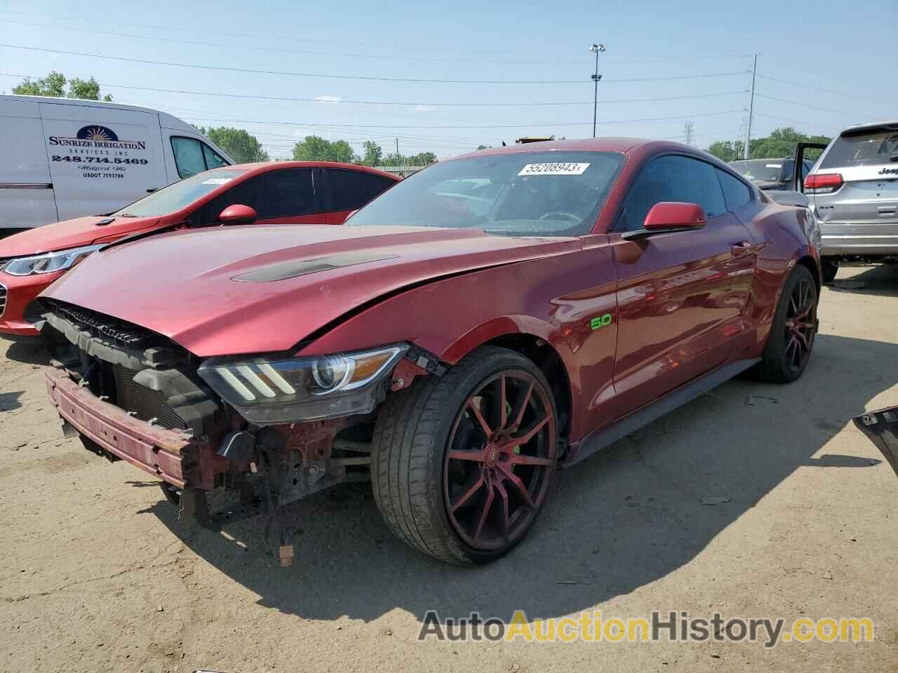 2017 FORD MUSTANG GT, 1FA6P8CF8H5209351