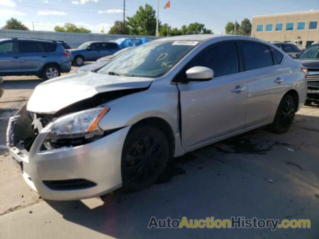 2014 NISSAN SENTRA S, 3N1AB7APXEY280741