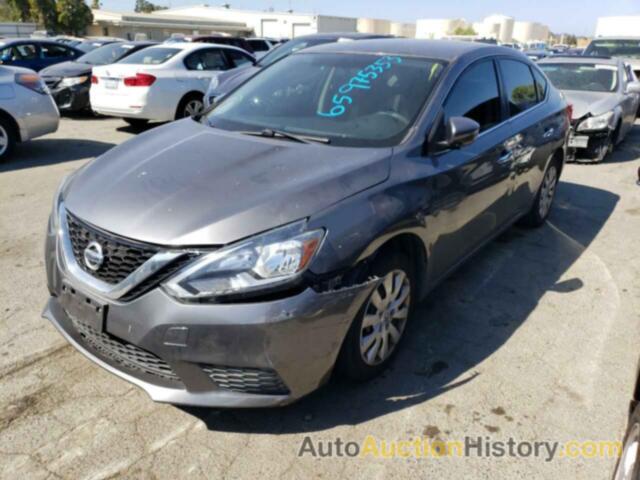 2016 NISSAN SENTRA S, 3N1AB7APXGY216363