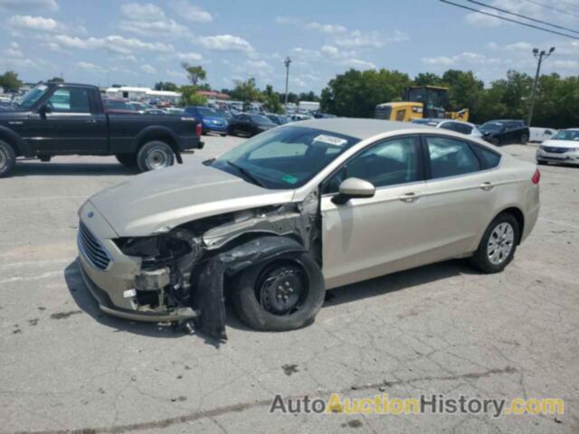2019 FORD FUSION S, 3FA6P0G73KR267585