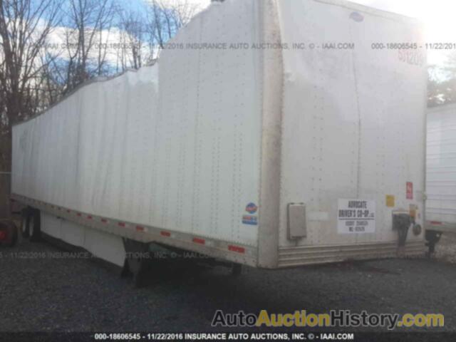 Utility trailer mfg Dry van, 1UYVS2538CP378904