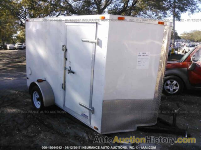 Unknown 6 by 8 box trailer, 55YBE1016GN009532