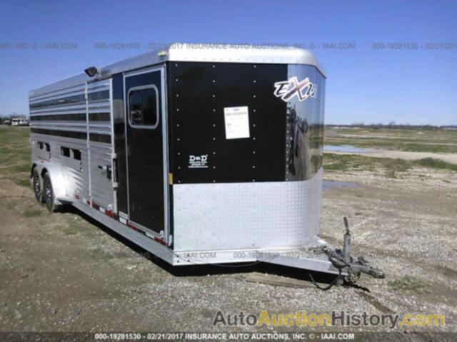 Exxiss aluminum trailers Livestock, 4LAES202XD5059753