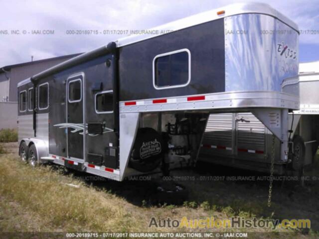 Exxiss aluminum trailers Escape 6306 lq livestock, 4LAEH2124G5065713