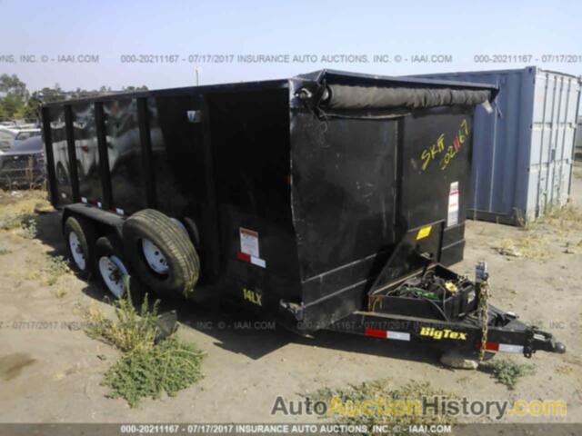 Big tex Dump trailer, 16VDX1622G5002751