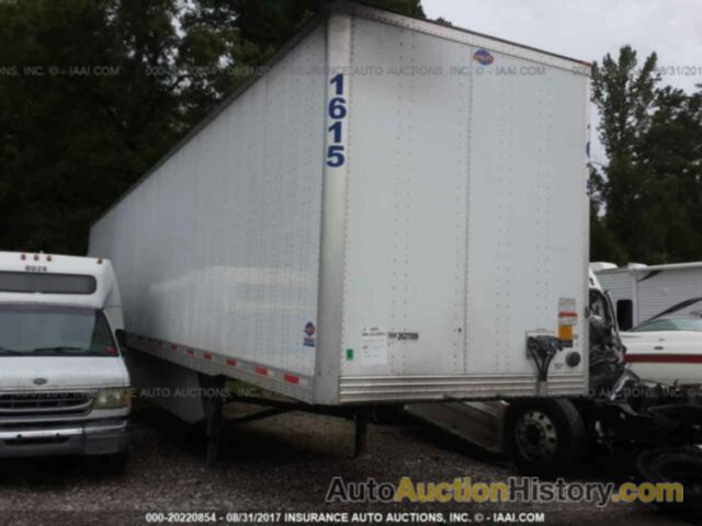 Utility trailer mfg 53 dry van, 1UYVS253XFP262799