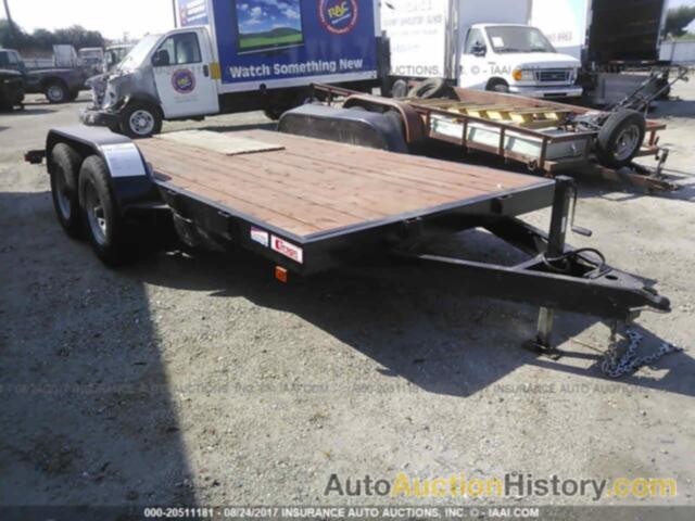 Carson Flatbed trailer, 4HXHD1427HC189121