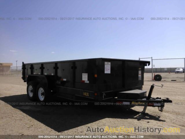 Big tex Dump trailer, 16VDX1629C5342361