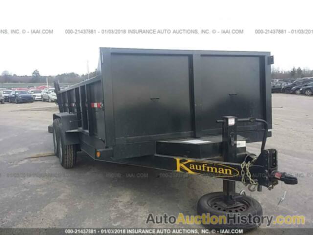 Kaufman Dump trailer, 5VGFX1422HL004800