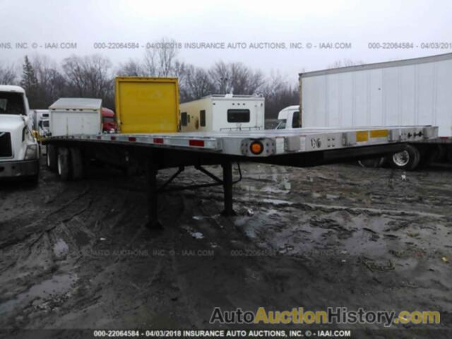 Utility trailer mfg Flatbed, 1UYFS2534FA215601