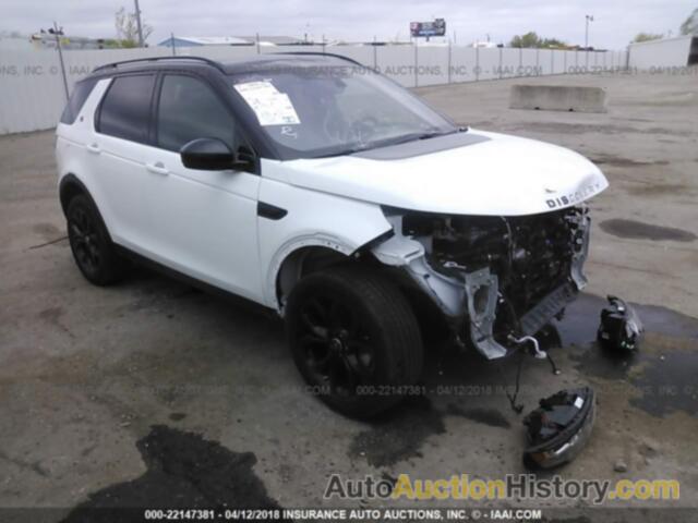 Land rover Discovery sport, SALCR2RX5JH743151