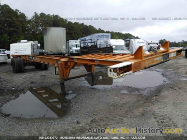 HYUNDAI STEEL INDUSTRIES CONTAINER CHASSIS, 3H3C412S21T102106