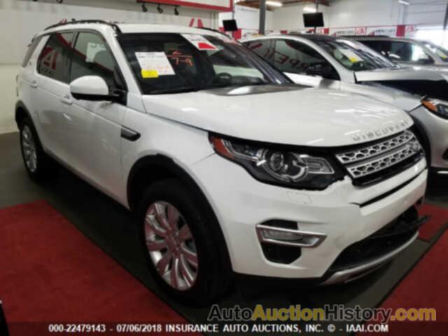 Land rover Discovery sport, SALCT2BG1HH643585