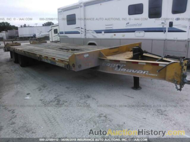 Eager beaver Equipment trailer, 112H8V323FL080006