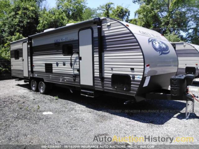 Forest river Cckt22rr travel trailer, 4X4TCKC28JK046253
