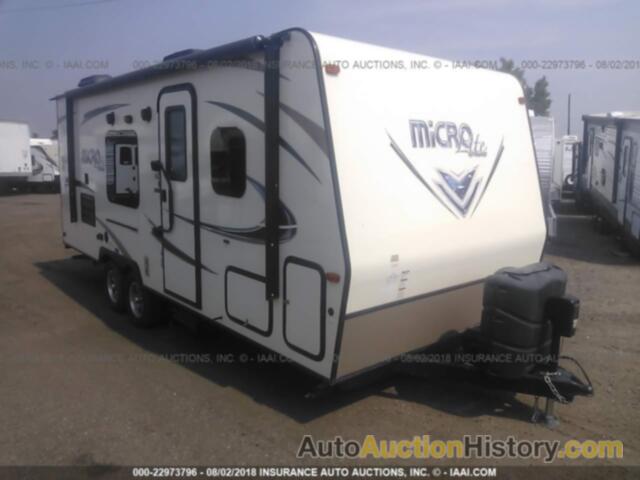2017 FOREST RIVER MICRO LIT, 4X4TFLY29HD413908