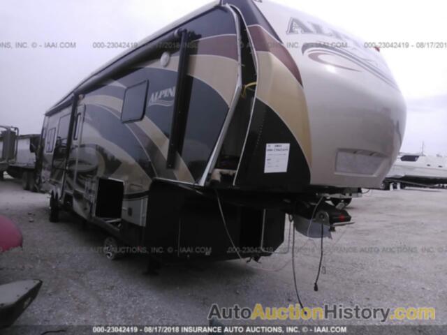 Alpine Travel trailer, 4YDF35520DE780497