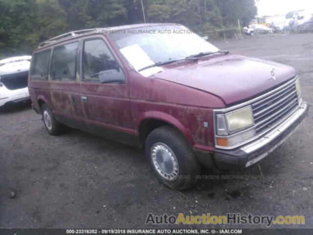 1988 PLYMOUTH GRAND VOYAGER, 1P4FH4031JX256785