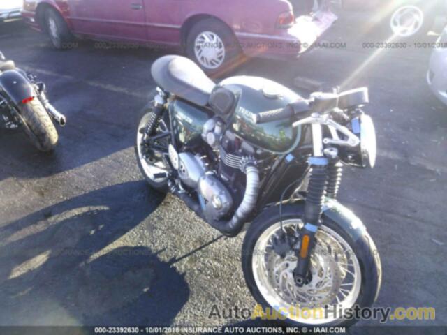 Triumph motorcycle Thruxton, SMTD20HF6GT757886