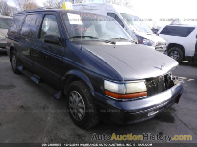 1994 PLYMOUTH GRAND VOYAGER, 1P4GH44R0RX202540