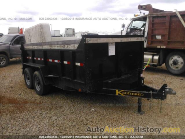 Kaufman Dump trailer, 5VGFX1225HL002896