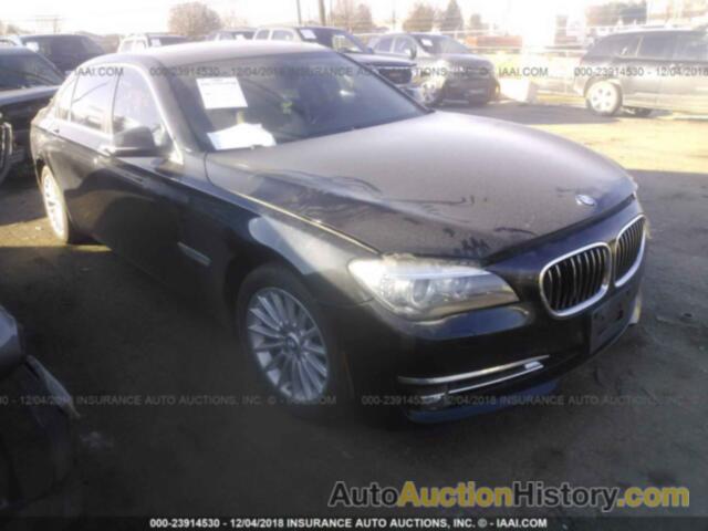 2013 BMW 750, WBAYF8C51DD139797