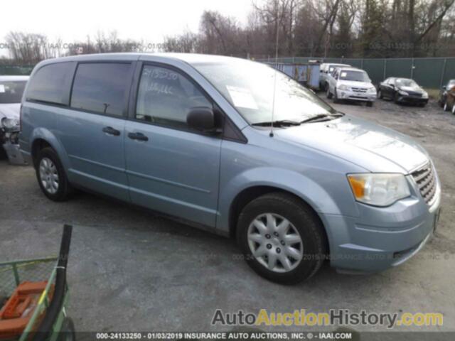 2008 CHRYSLER TOWN and COUNT, 2A8HR44H28R720975