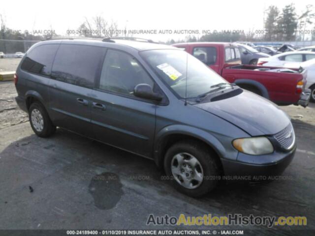 2002 CHRYSLER TOWN and COUNT, 2C4GP44382R558578