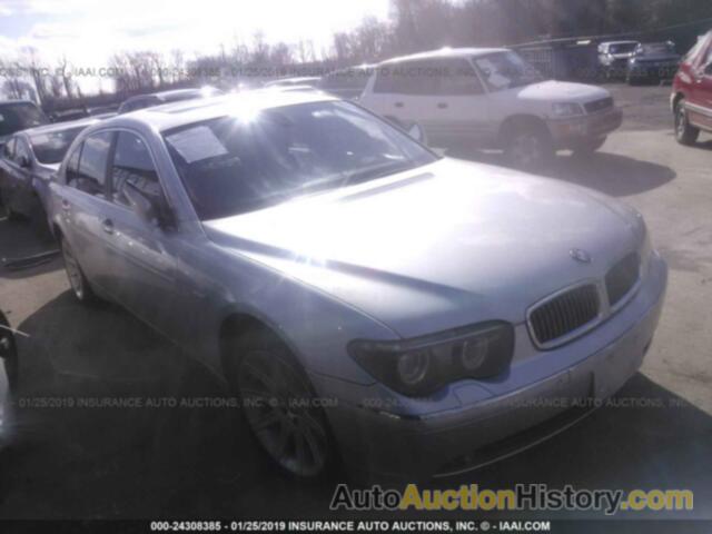 2004 BMW 745, WBAGN63454DS48581