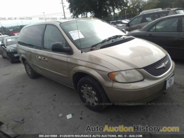 2002 CHRYSLER TOWN and COUNT, 2C4GP44302R731705
