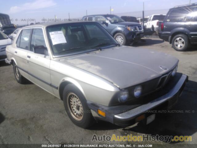 1987 BMW 528, WBADK8309H9712078