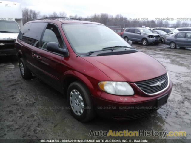 2003 CHRYSLER TOWN and COUNT, 2C8GP44383R150470