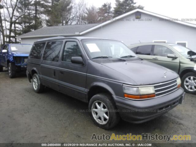 PLYMOUTH GRAND VOYAGER SE, 1P4GH4434RX284705