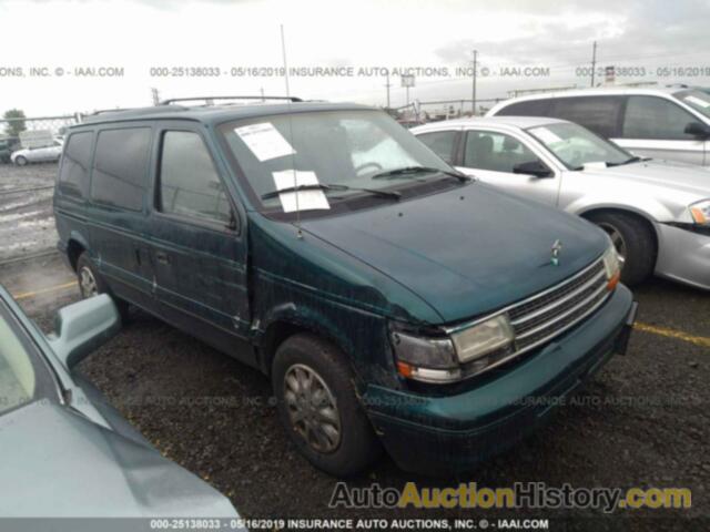 PLYMOUTH VOYAGER SE, 2P4GH45R6RR554356