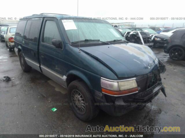 PLYMOUTH GRAND VOYAGER SE, 1P4GH44R4SX591897