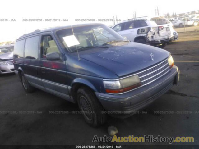 PLYMOUTH GRAND VOYAGER LE, 1P4GH54R7NX321847